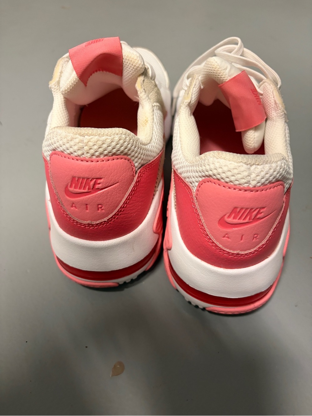 Nike Women’s Air Max Sneakers in White and Pink Coral - Picture 3 of 7